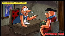 A hottie women can save Fredy’s job – The Flintstoons