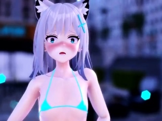 Hentai chick enjoys anal sex at the gym