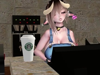 Foxy 3D Superwoman bounces up and down on a cock