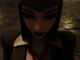 Two 3d cartoon cuties are ready for their bath