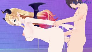 Yuzuki Choco and I have intense sex at a love hotel. – Hololive VTuber Hentai