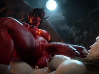 Foxy 3D Superwoman bounces up and down on a cock