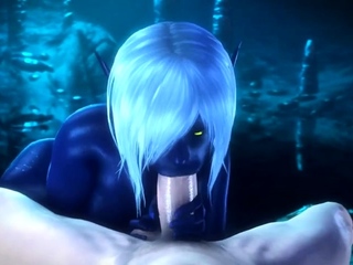 Two 3d cartoon cuties are ready for their bath